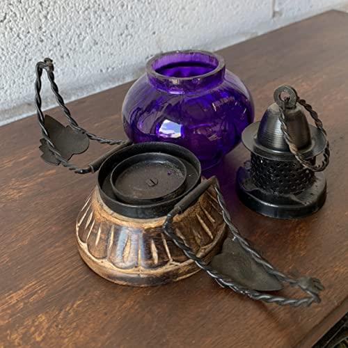 Stylla London Moroccan Candle Lanterns Tealight Holders Vintage Metal Hanging Indoor Outdoor - Stylla London