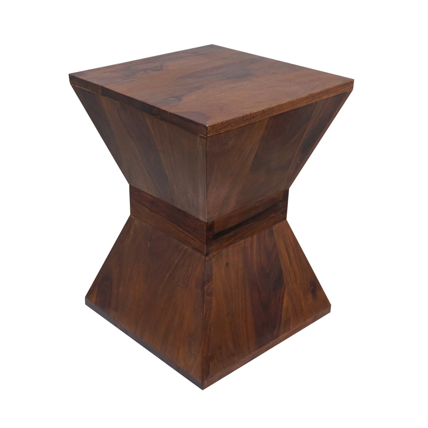 Wooden Pyramid Stools and Coffee Table Set - Stylla London