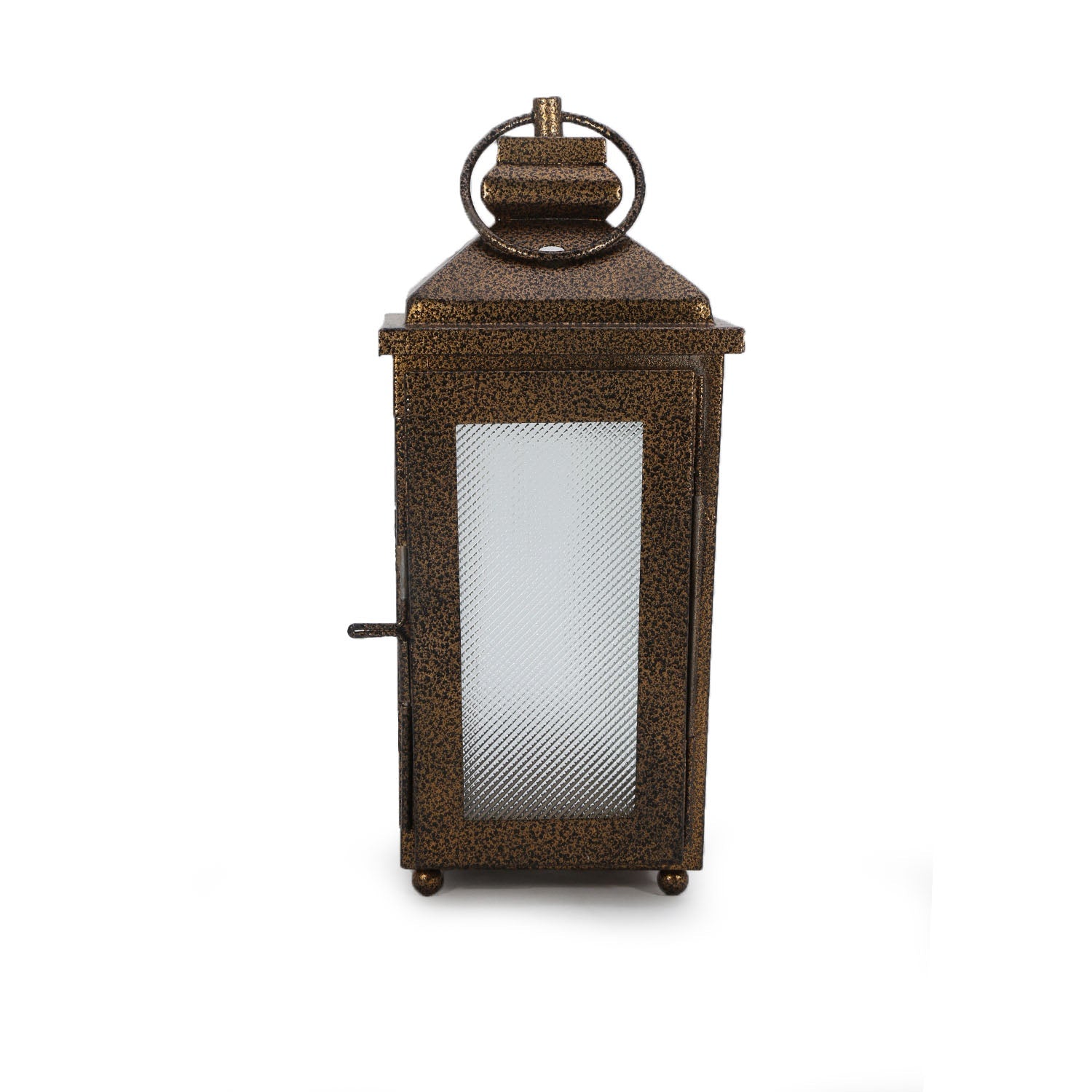 Rustic Brass Finished Moroccan Candle Lantern - Classic Design - Stylla London